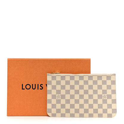 Louis Vuitton Damier Azur Neverfull MM GM Pochette 8 of 8