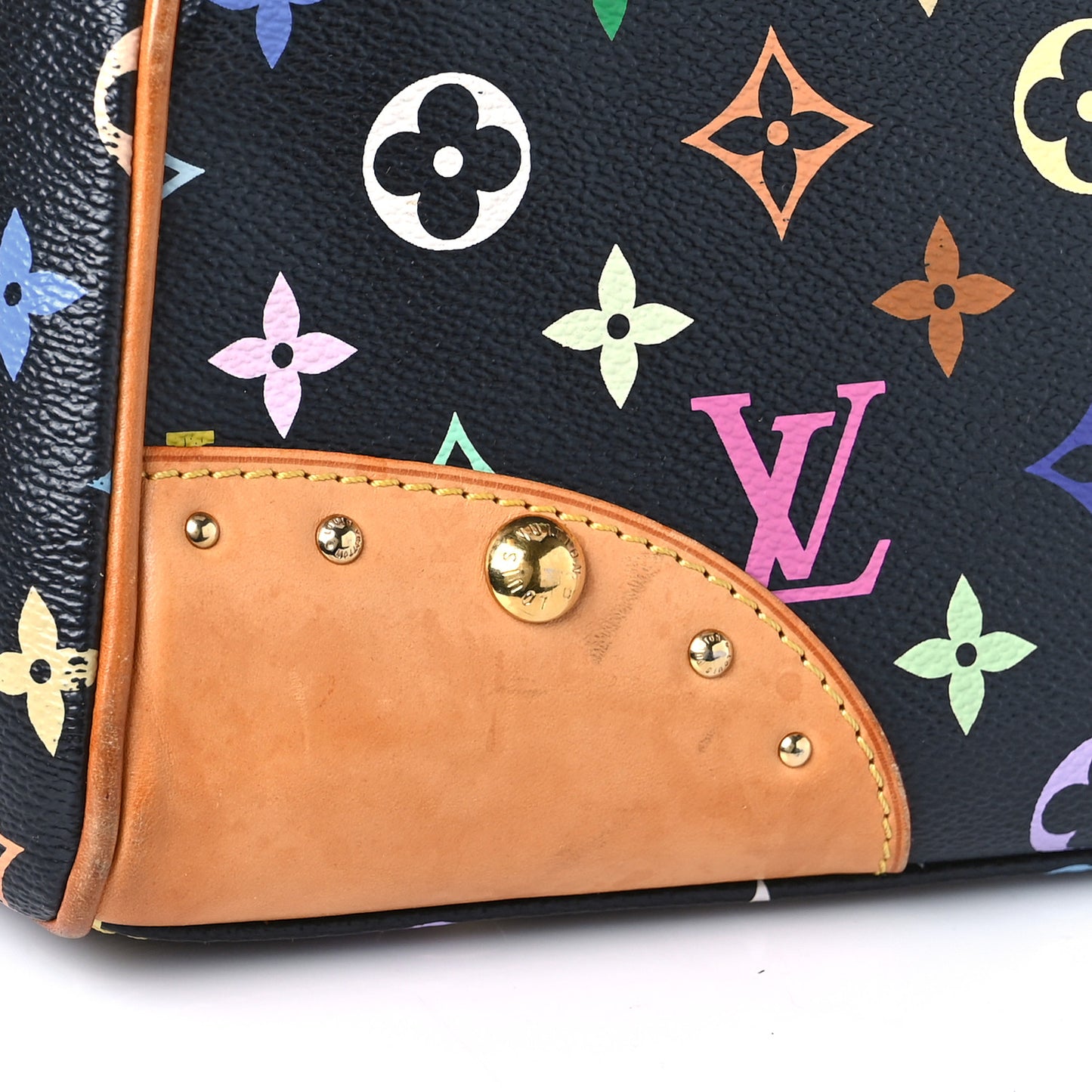 Monogram Multicolor Beverly MM Black