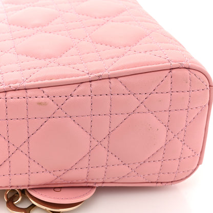 Christian Dior Lambskin Cannage Mini Lady Dior Melacoton 19 of 21