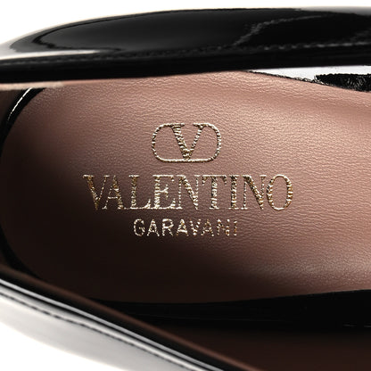 Valentino Garavani Patent VLogo Loafers 40.5 Black 8 of 8