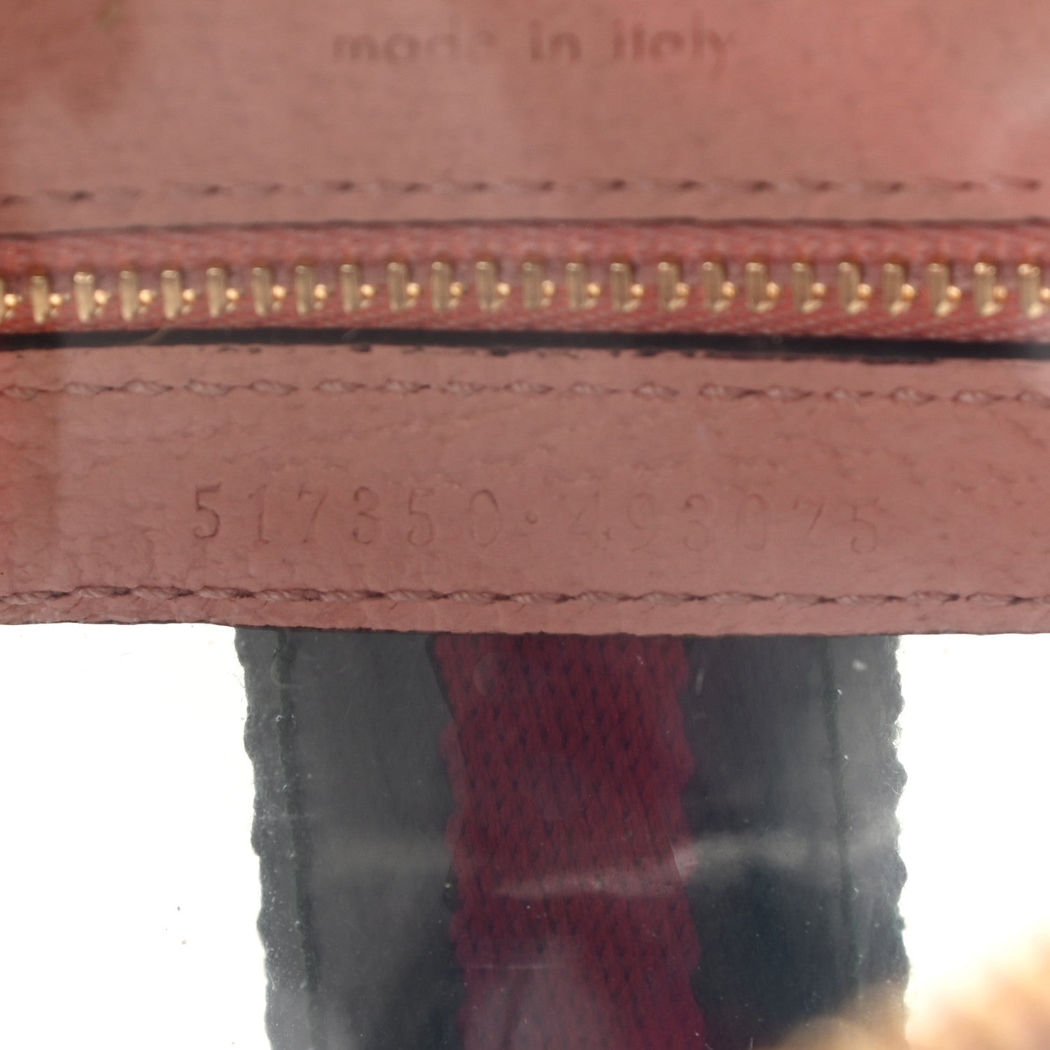 Gucci Vinyl Web Mini Ophidia Transparent Shoulder Bag Perfect Pink 7 of 10
