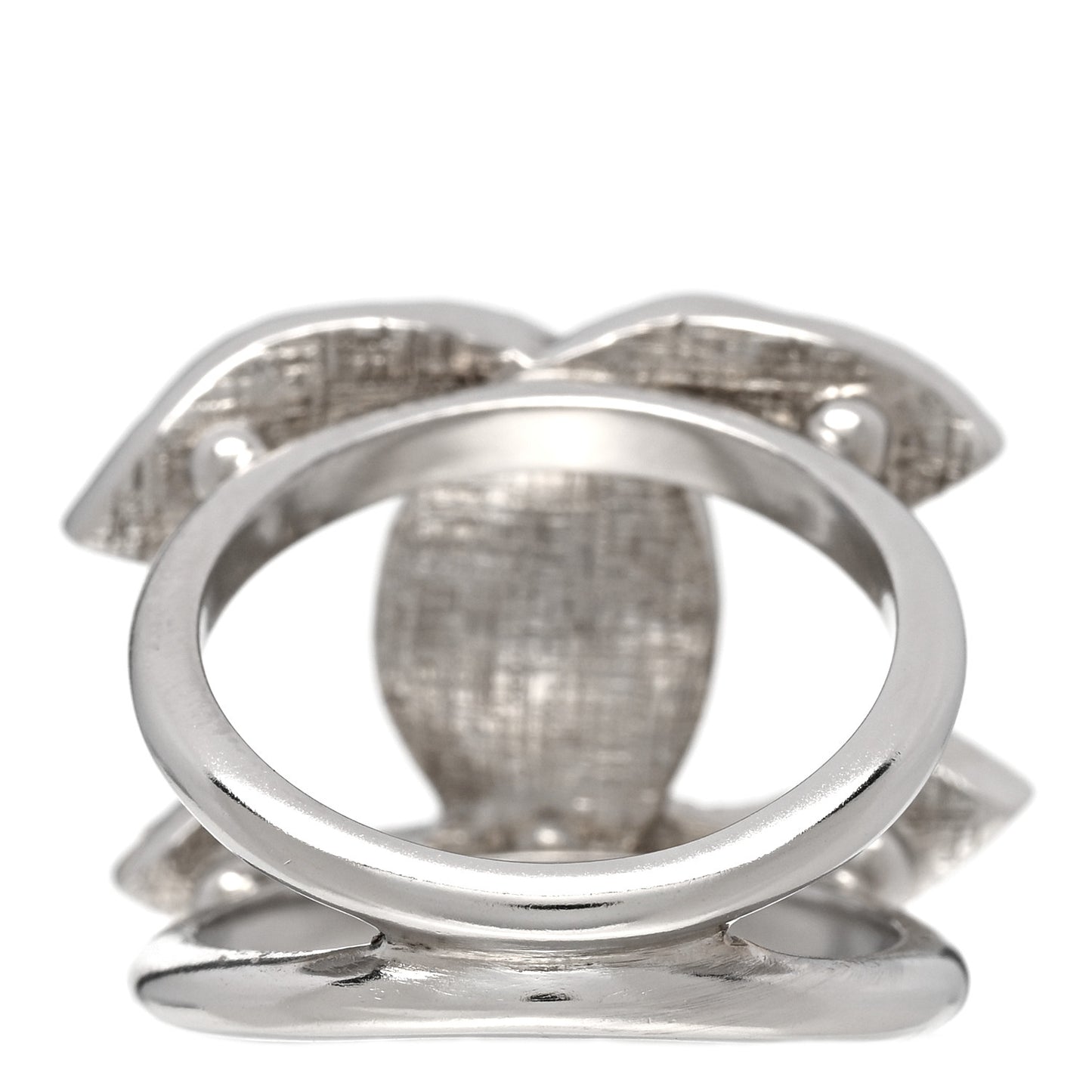 Metal Crystal Palais Garnier Ring 52 6 Silver