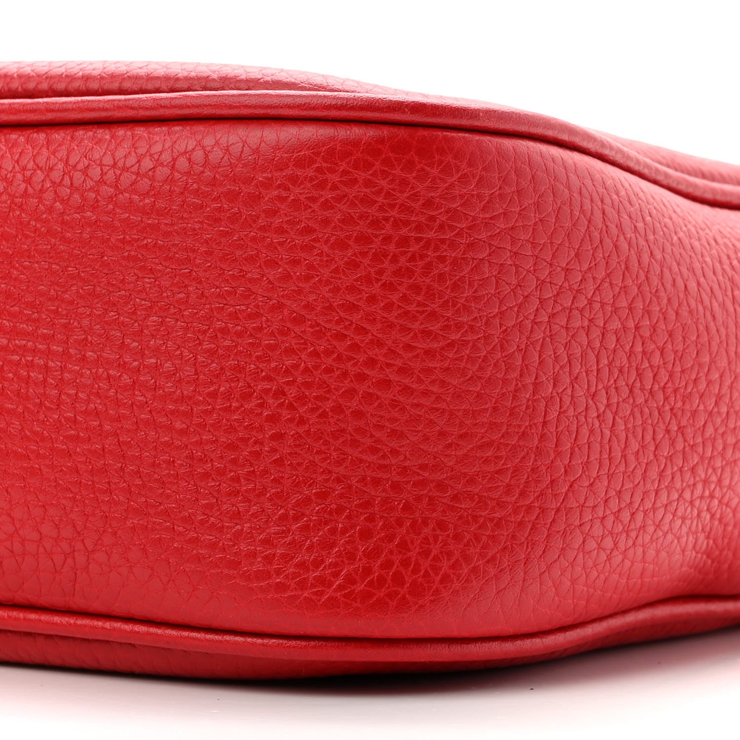 Gucci Pebbled Calfskin Small Soho Disco Bag Tabasco Red 10 of 10