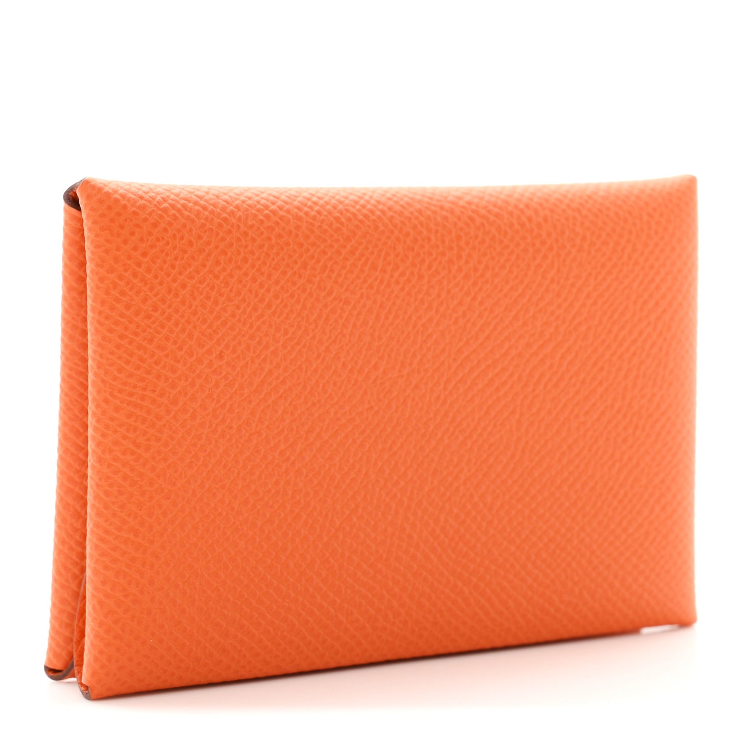 Epsom Calvi Duo Card Case Orange