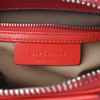 Givenchy Shiny Lord Calfskin Mini Antigona Red 8 of 17