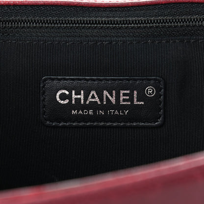 Chanel Chesterfield Quilted Large Celtic Boy Flap Red 6 of 14