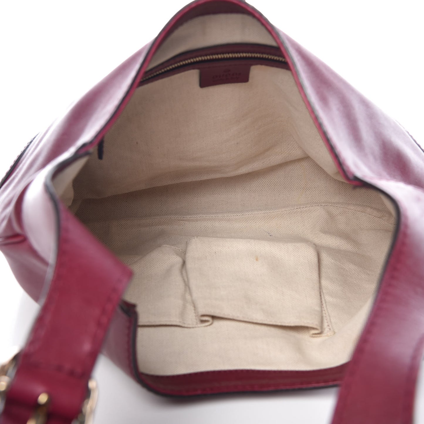 Calfskin Medium Jackie Shoulder Bag Burgundy