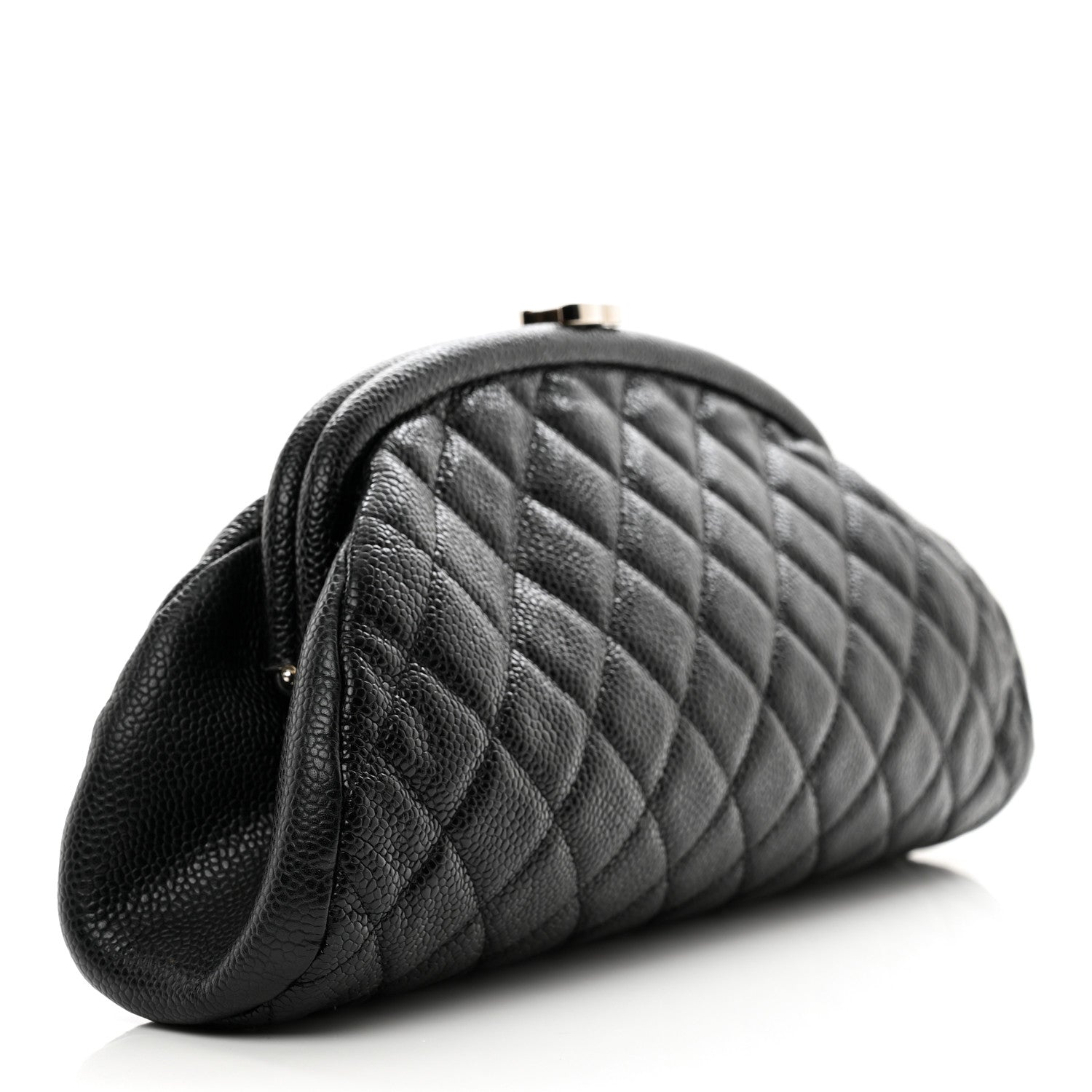 Chanel Caviar Quilted Timeless Clutch Black 3 of 6