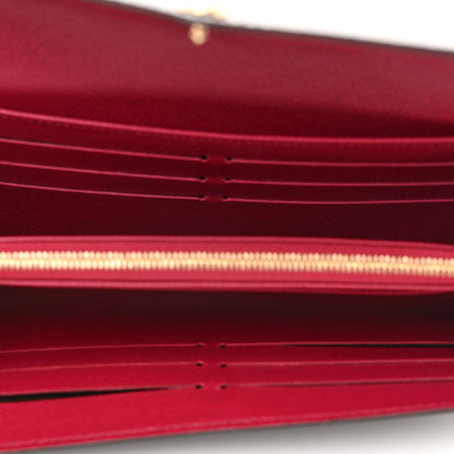 Louis Vuitton Monogram Sarah Wallet NM Fuchsia 5 of 7