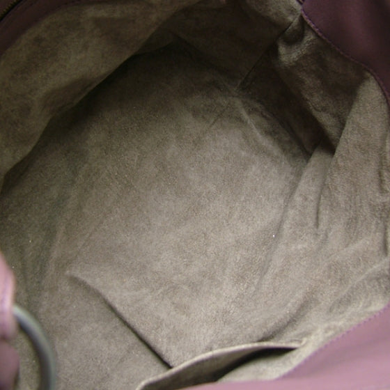 Bottega Veneta Leather Woven Hobo Grape 8 of 12