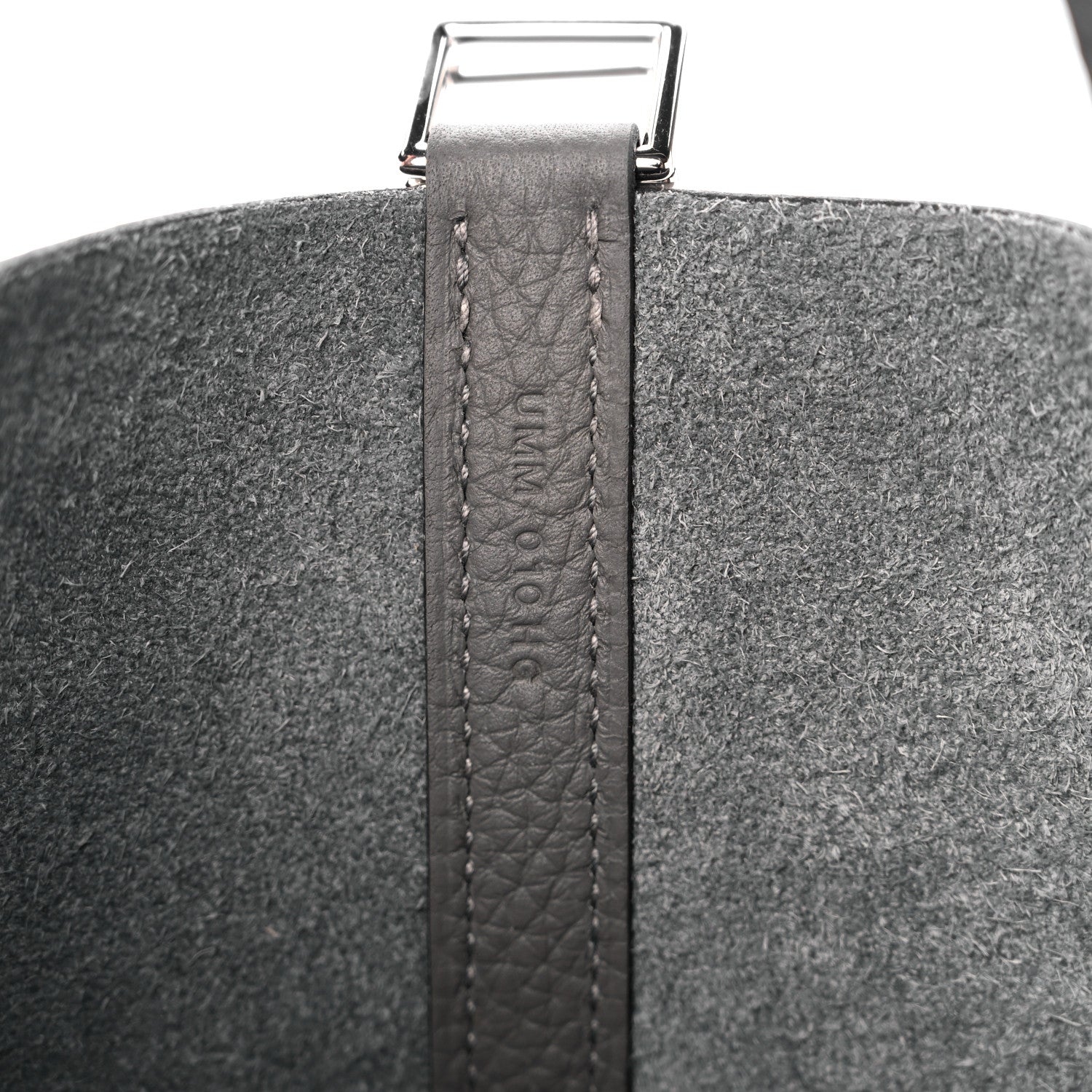 Hermes Taurillon Clemence Picotin Lock 22 MM Gris Meyer 7 of 10