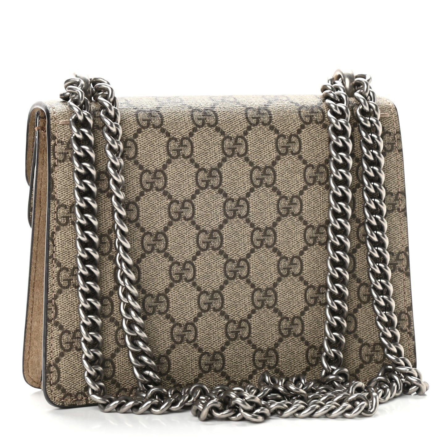 GG Supreme Monogram Mini Dionysus Shoulder Bag Taupe