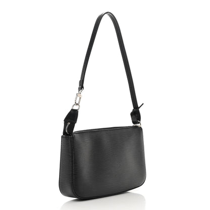 Louis Vuitton Epi Pochette Accessories NM Black 3 of 14