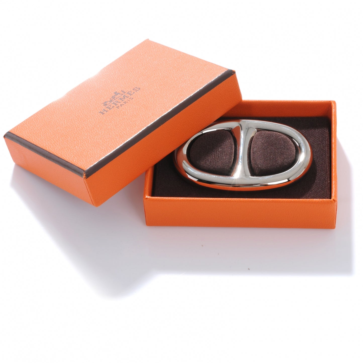 Palladium Chain D Ancre Scarf Ring