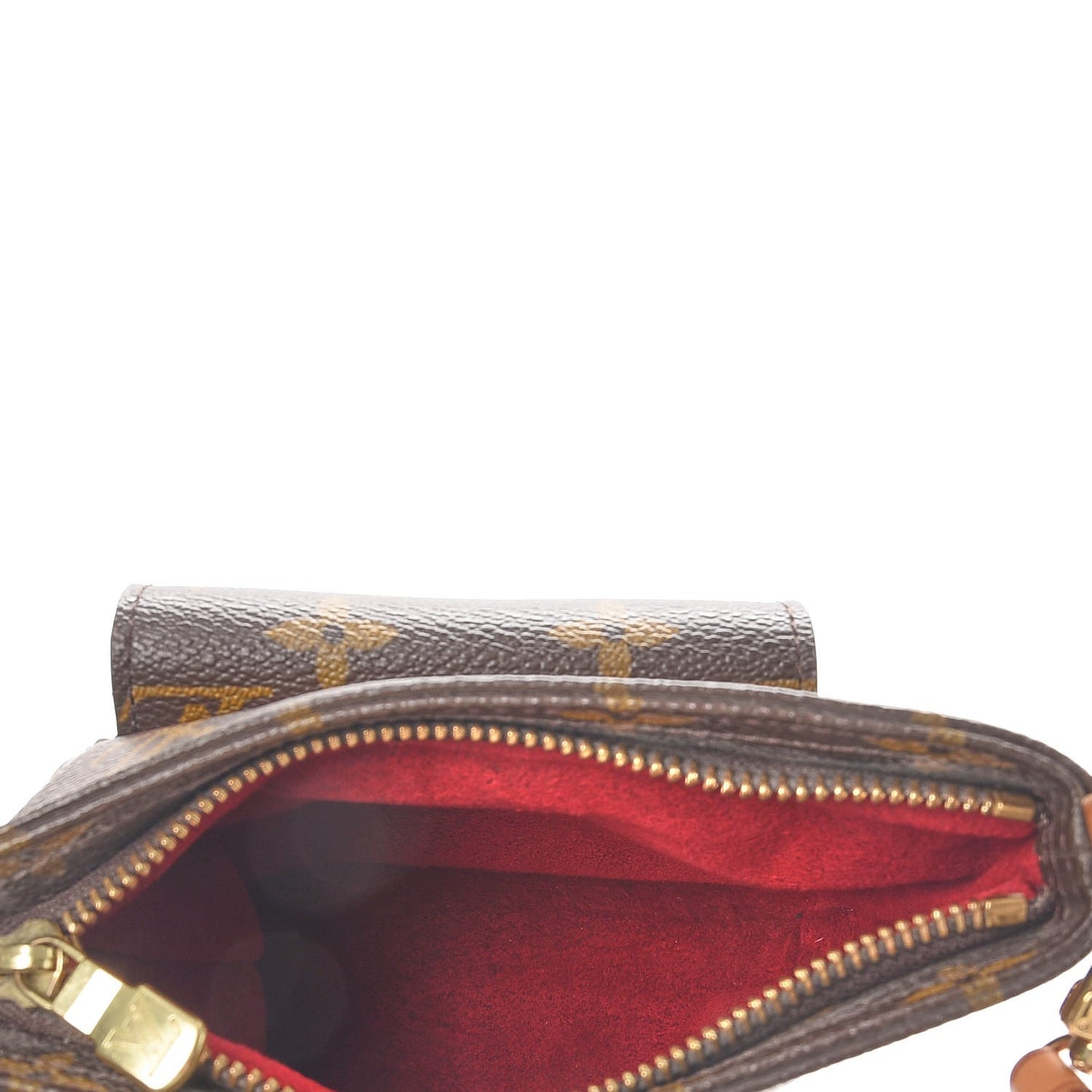 Monogram Partition Wristlet