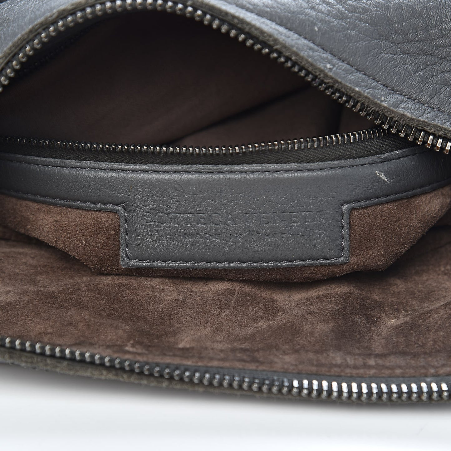 Cervo Braided Zip Hobo Ferro
