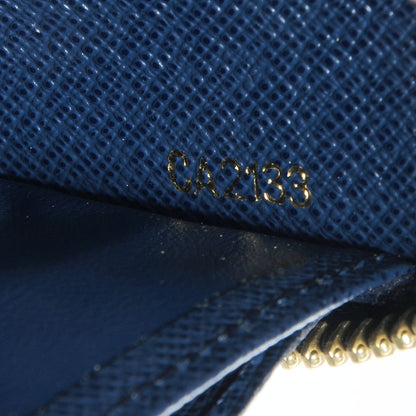 Louis Vuitton Damier Paillettes Zippy Wallet Blue 8 of 9