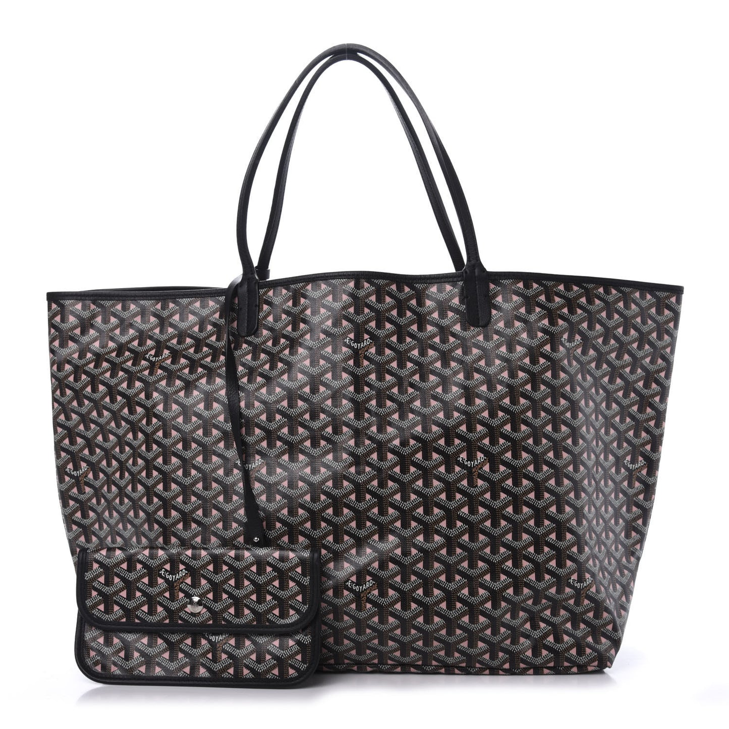 Goyardine Saint Louis Claire Voie GM Black Pink