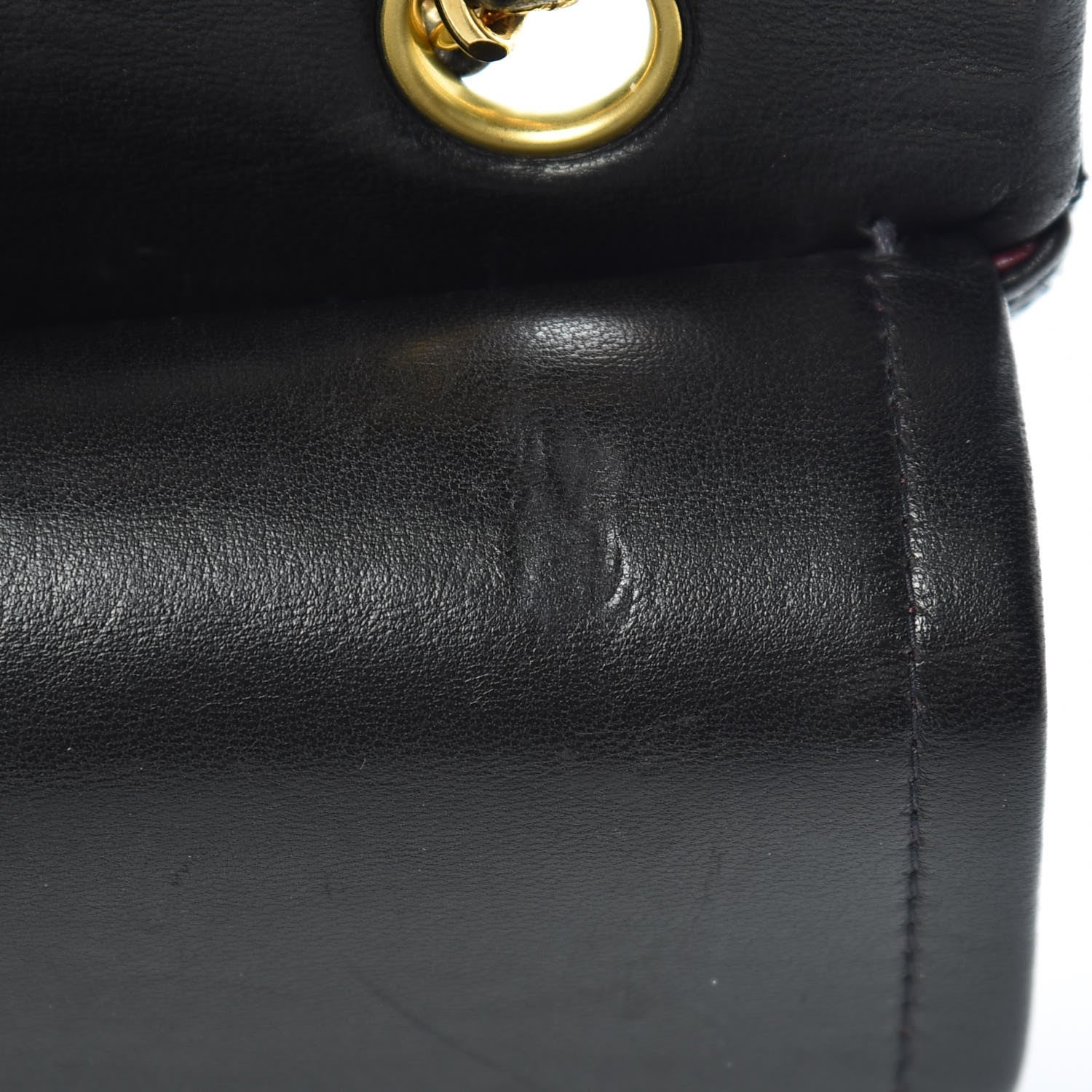 Chanel Lambskin Quilted Small Double Flap Black 12 of 17