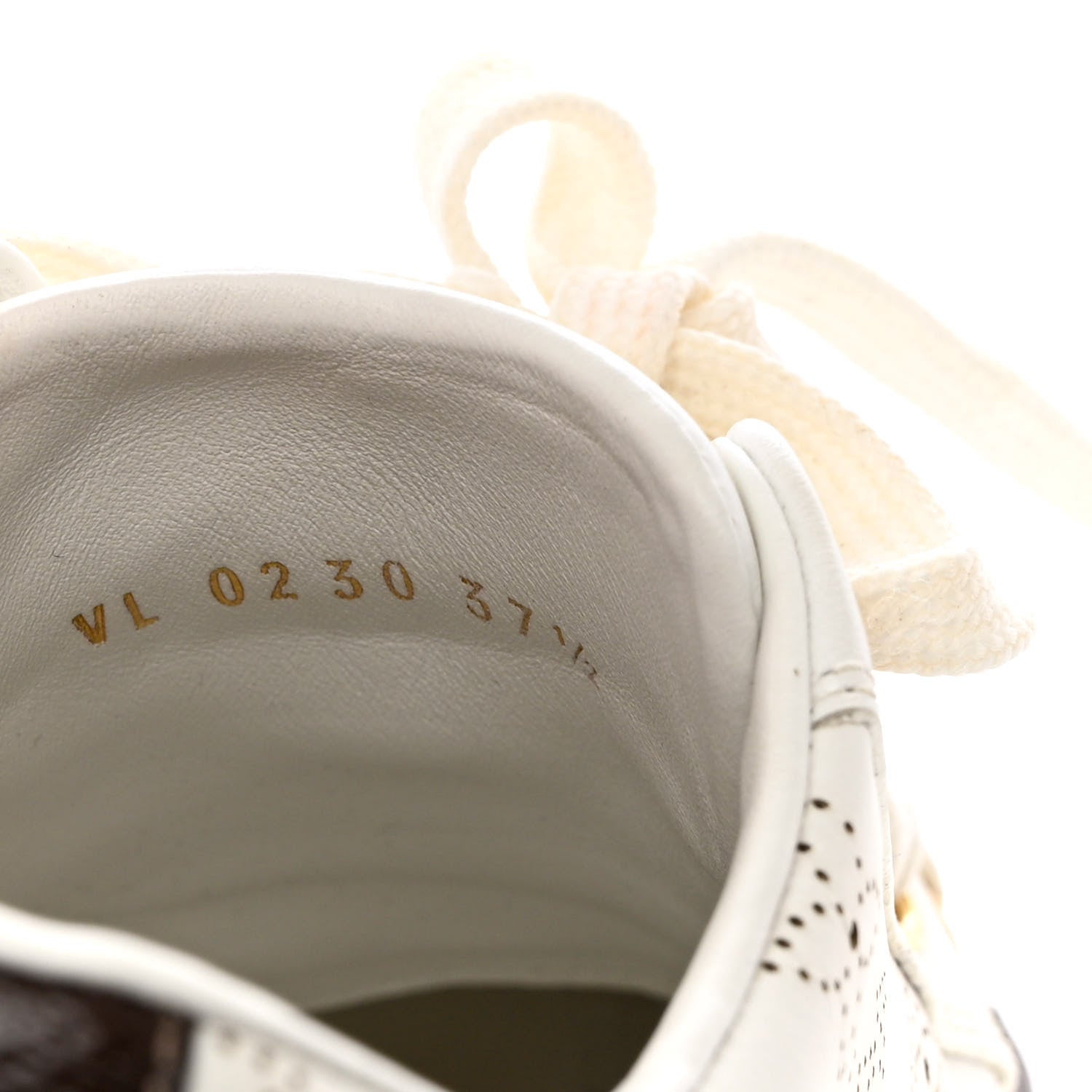 Louis Vuitton Monogram Womens Stellar Sneakers 37.5 White 8 of 8
