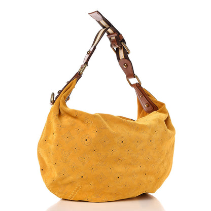 Louis Vuitton Suede Mahina Onatah GM Maize 3 of 7