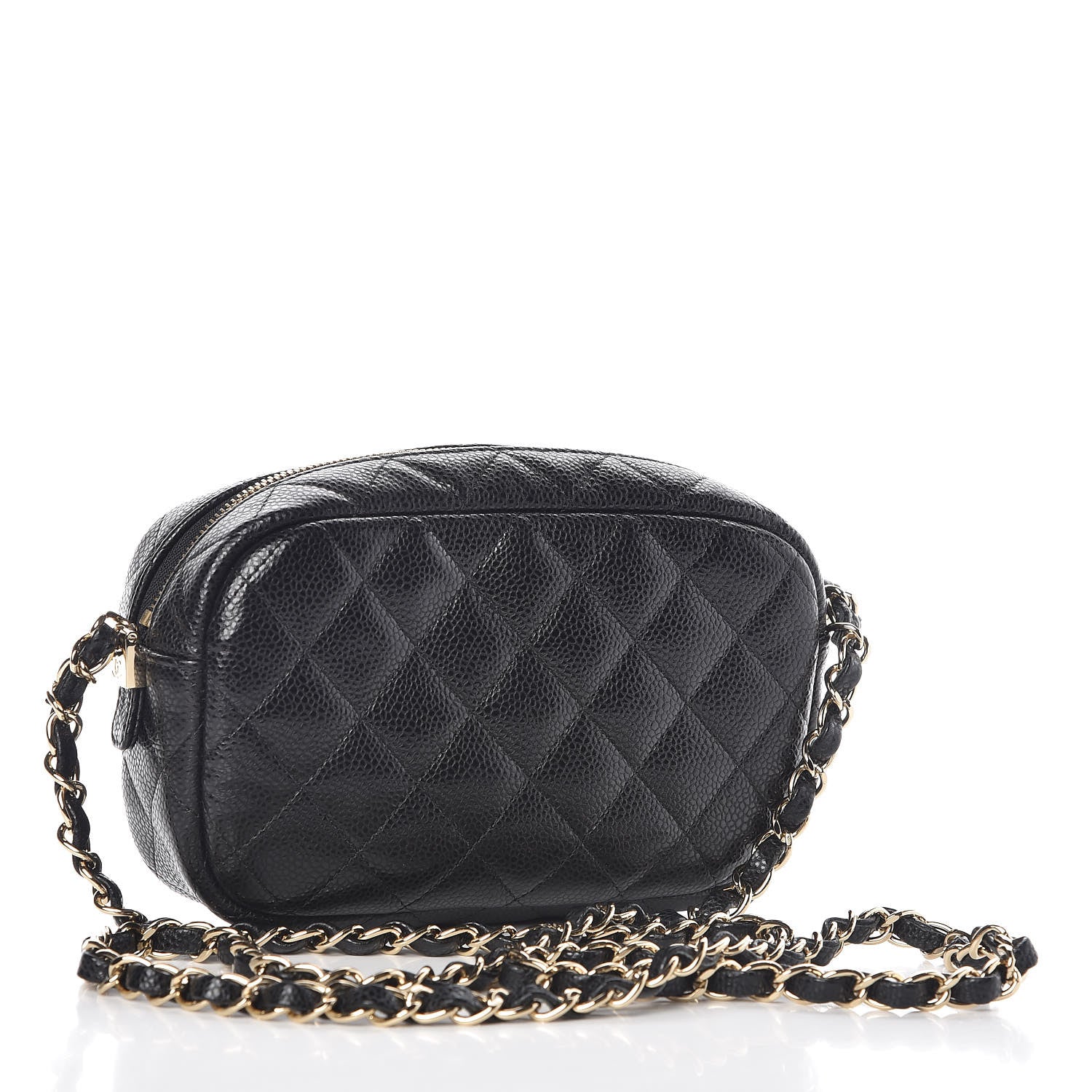 Chanel Caviar Quilted Camera Case Black 3 of 10