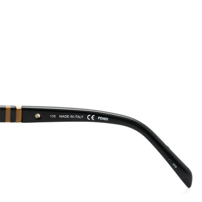Fendi Oversized Round Sunglasses FS5348 Black 5 of 8