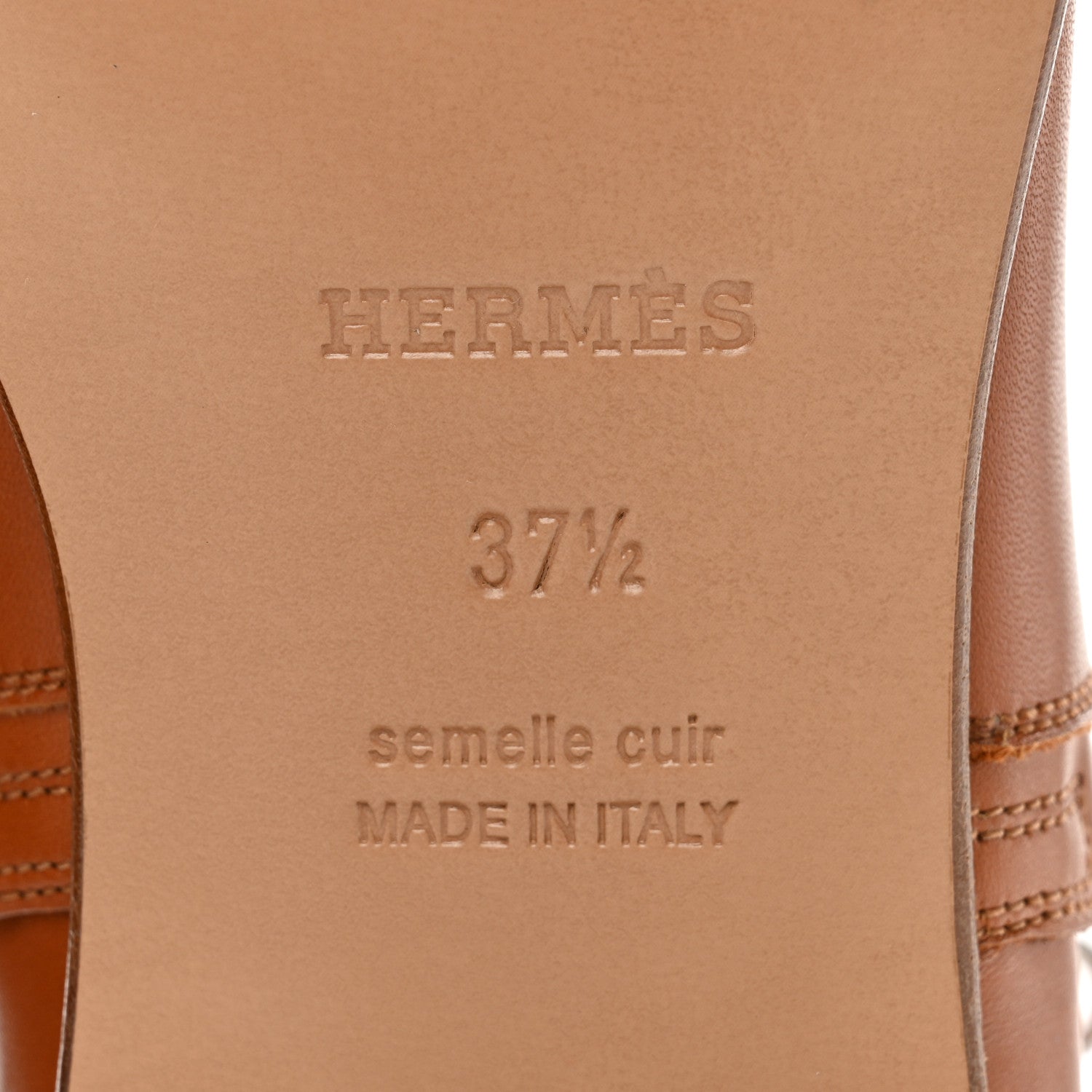 Hermes Calfskin Neo Low Boots 37.5 Natural 8 of 8