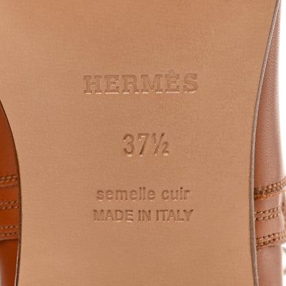 Hermes Calfskin Neo Low Boots 37.5 Natural 8 of 8