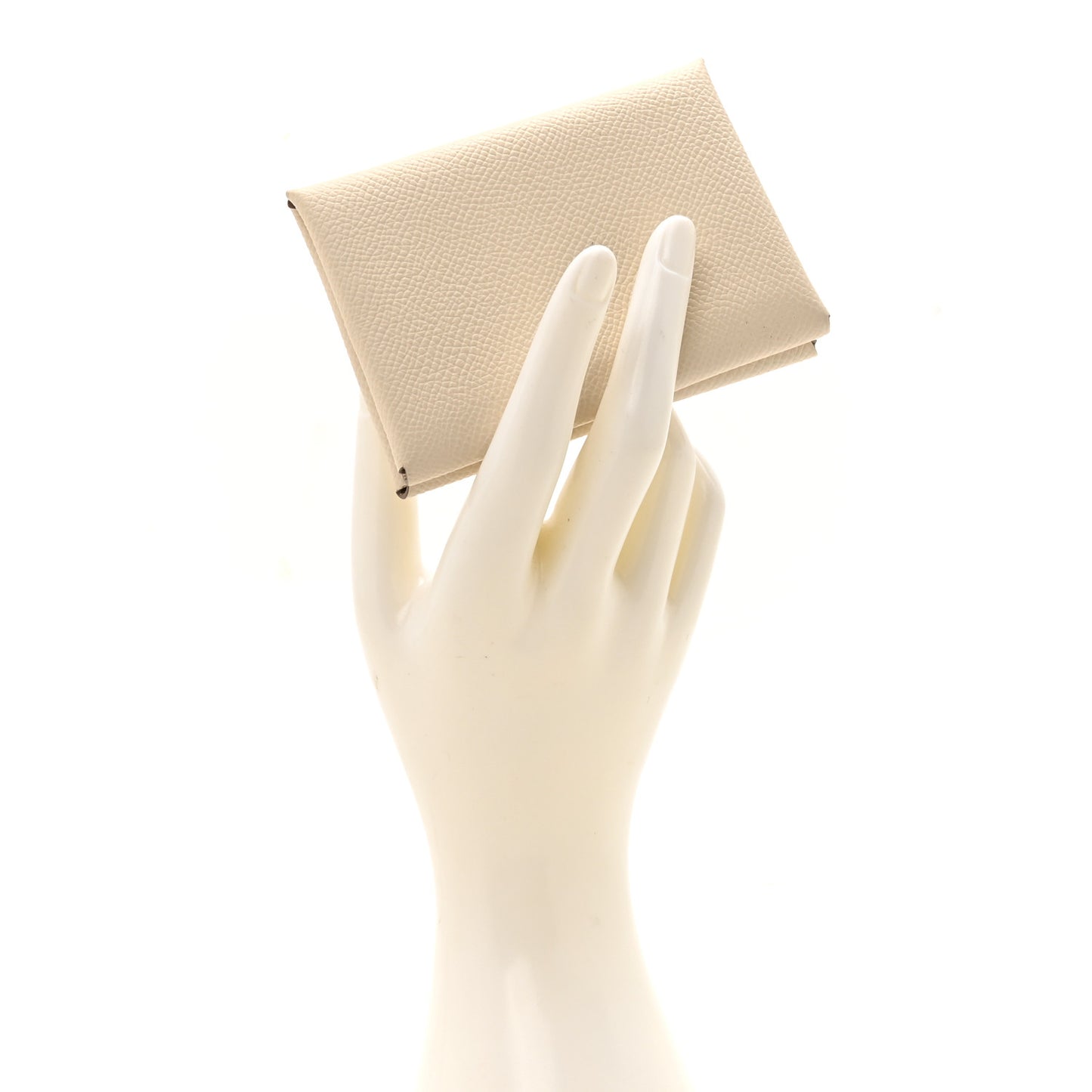 Epsom Calvi Duo Card Case Craie