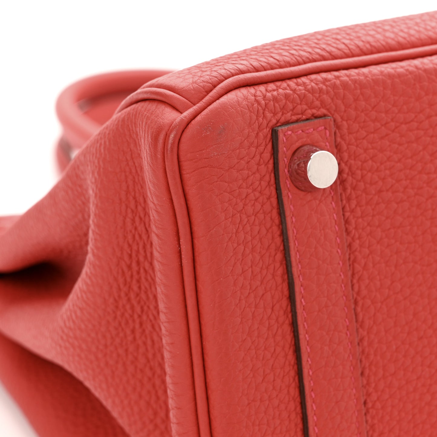 Togo Birkin 30 Rouge Casaque