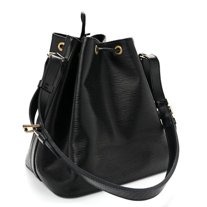 Louis Vuitton Epi Petit Noe Black Black 2 of 9