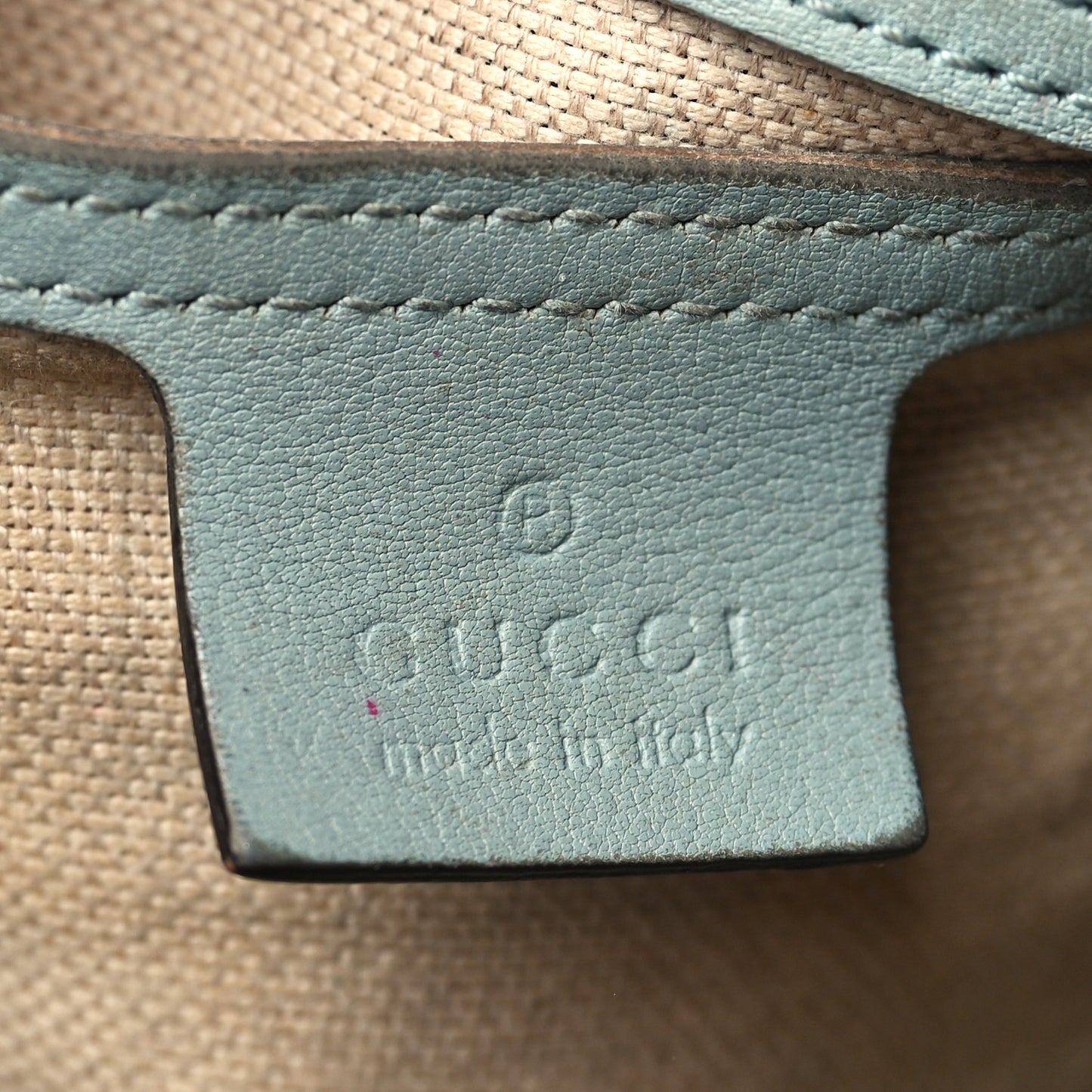 GG Plus Monogram Medium Joy Boston Blue