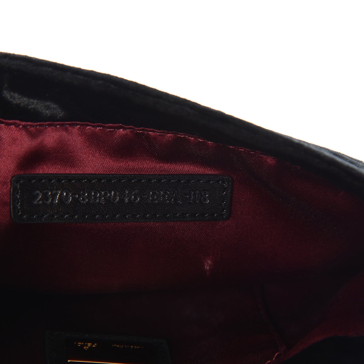 Velvet Mia Pochette Black