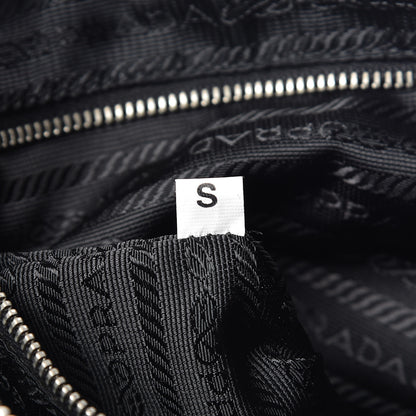 Prada Tessuto Nylon Shoulder Bag Black 7 of 10
