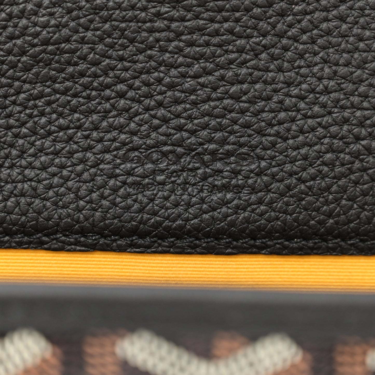 Goyardine Belvedere II PM Messenger Bag Black