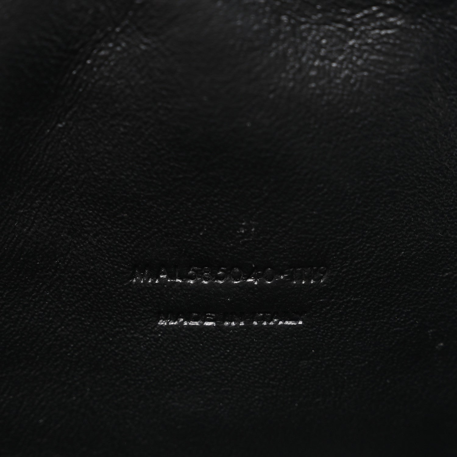 Saint Laurent Grain De Poudre Matelasse Monogram Mini Lou Camera Bag Black 5 of 6