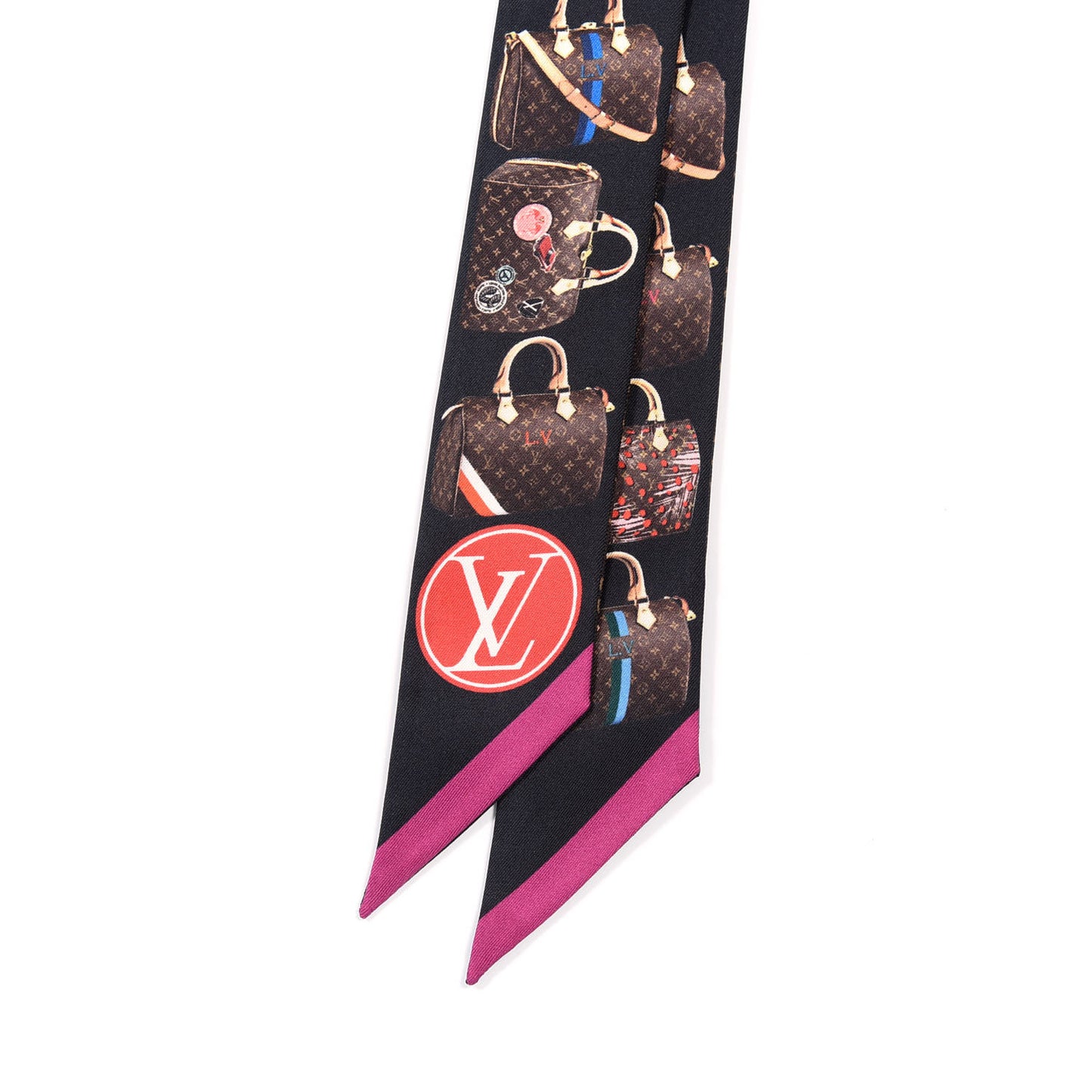 Silk Monogram Tribute to Speedy BB Bandeau