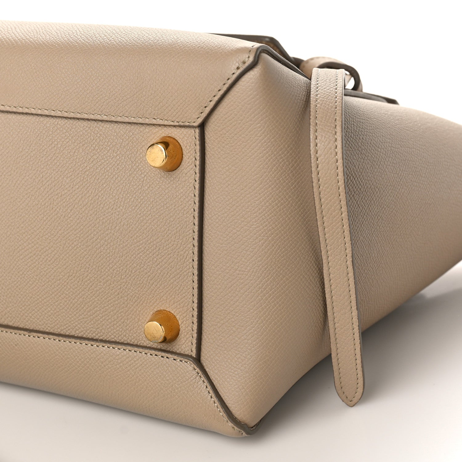 Celine Grained Calfskin Mini Belt Bag Light Taupe 8 of 11