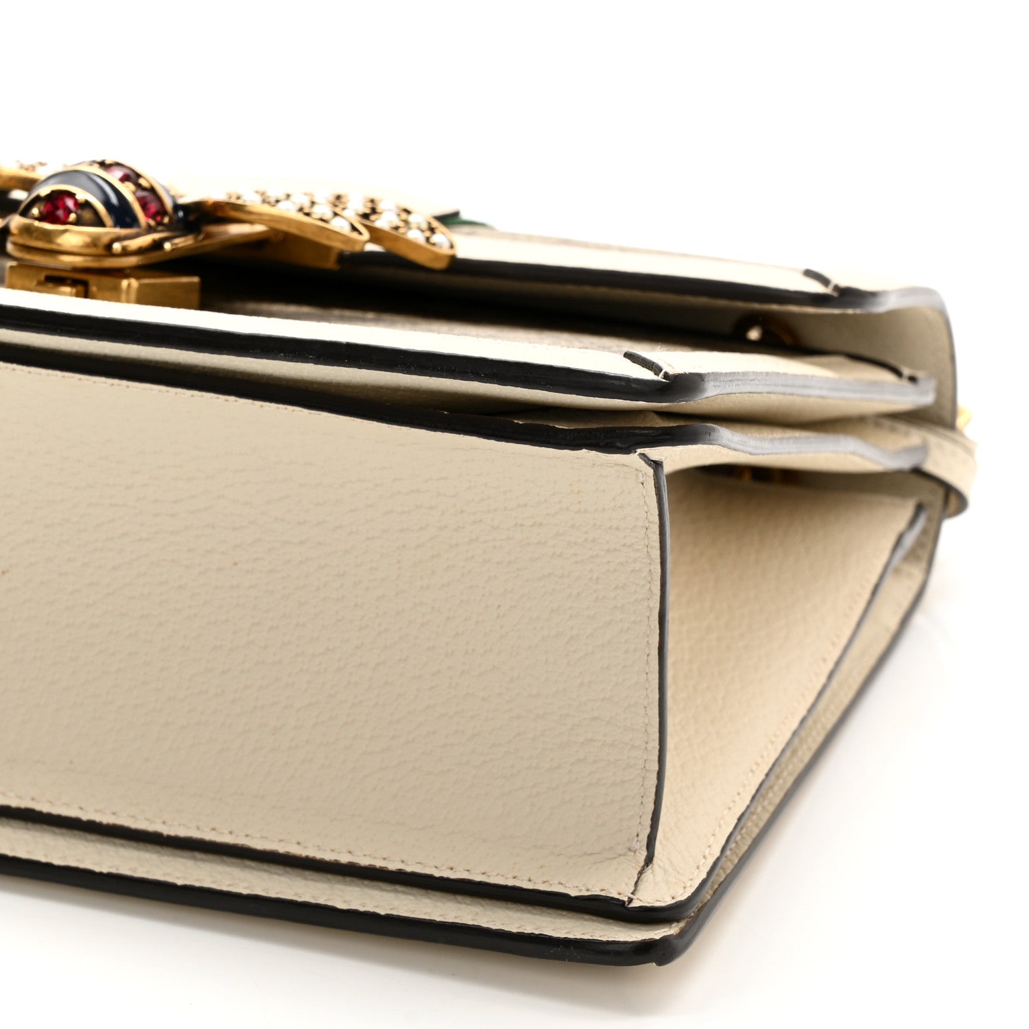 Gucci GG Supreme Monogram Small Queen Margaret Top Handle Bag White 10 of 11