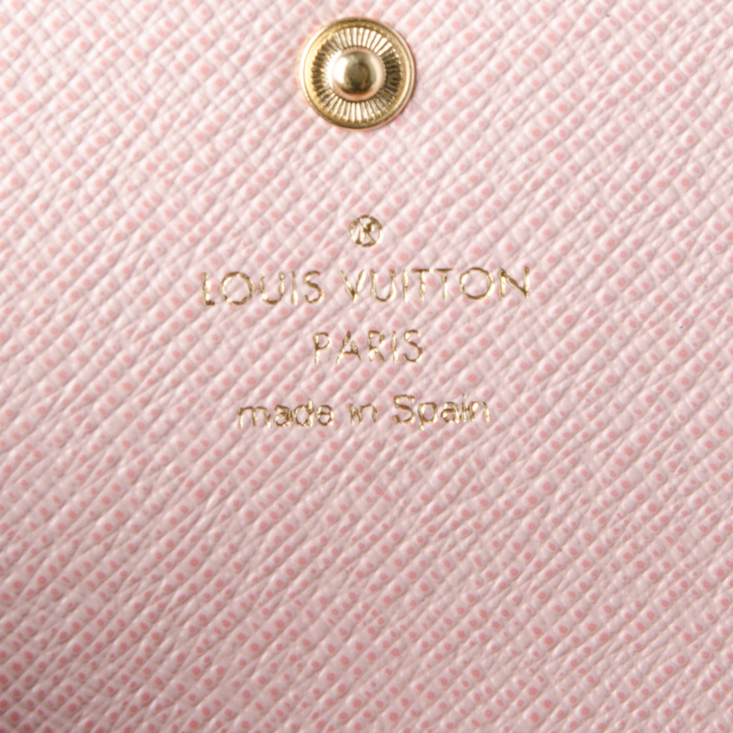 Monogram Rosalie Coin Purse Rose Ballerine