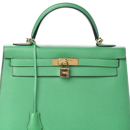 Hermes Epsom Kelly Sellier 32 Bamboo 34 of 34
