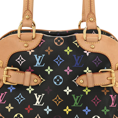 Louis Vuitton Monogram Multicolor Claudia Black 7 of 9