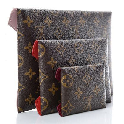 Louis Vuitton Monogram Kirigami Pochette Set 4 of 10