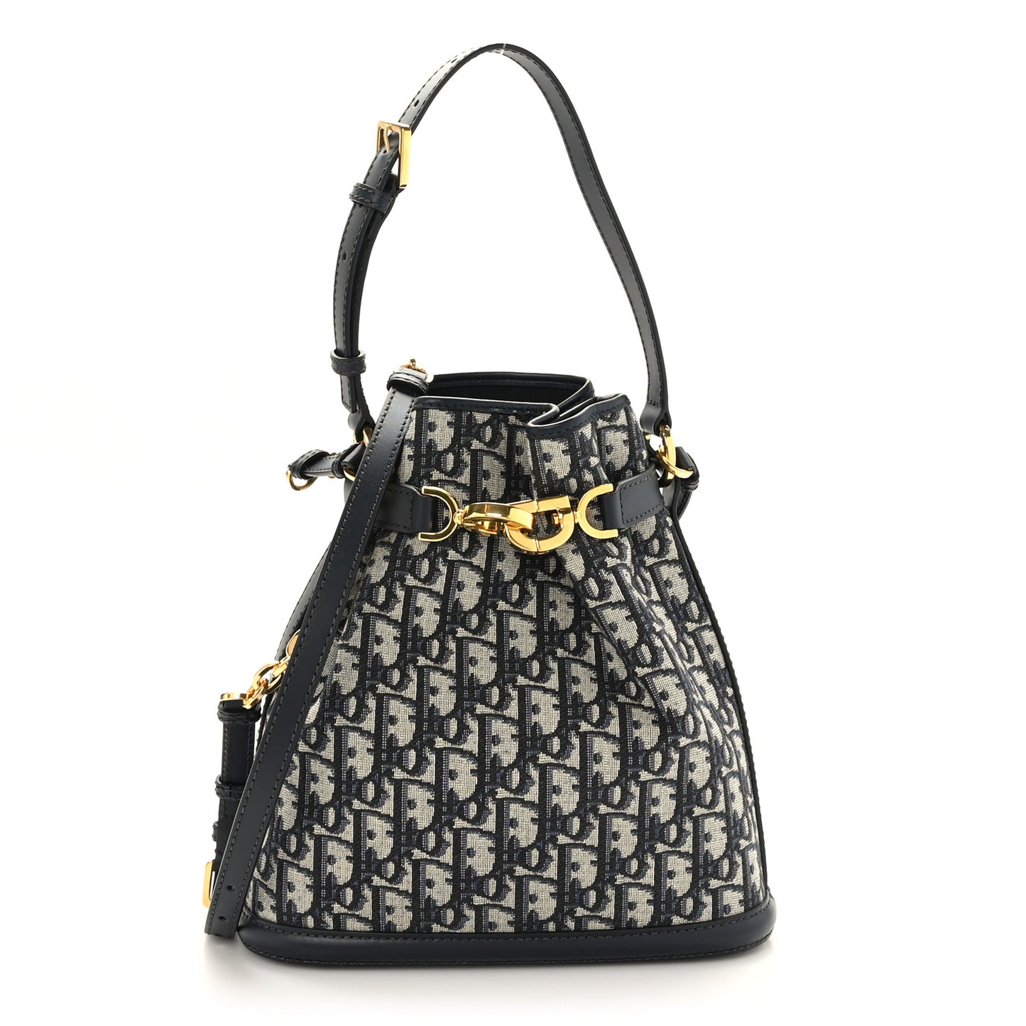 Oblique Medium C'est Chain Bucket Bag Blue