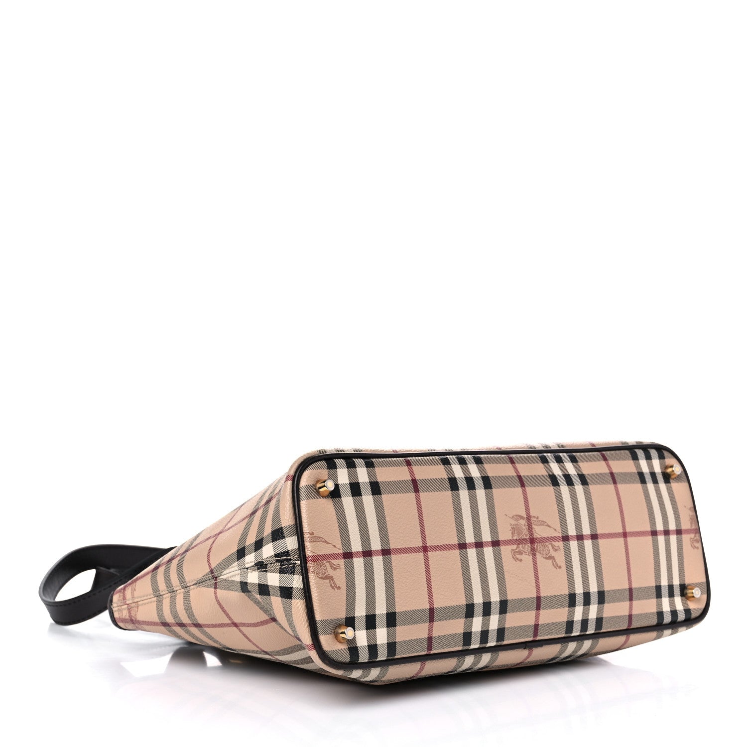 Burberry Haymarket Check Nick Tote Chocolate 3 of 14