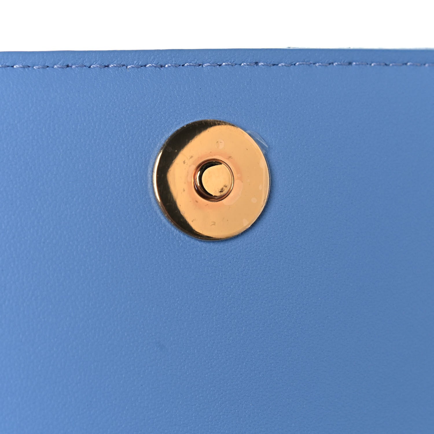 Christian Dior Supple Calfskin Caro Belt Bag Cloud Blue 11 of 12