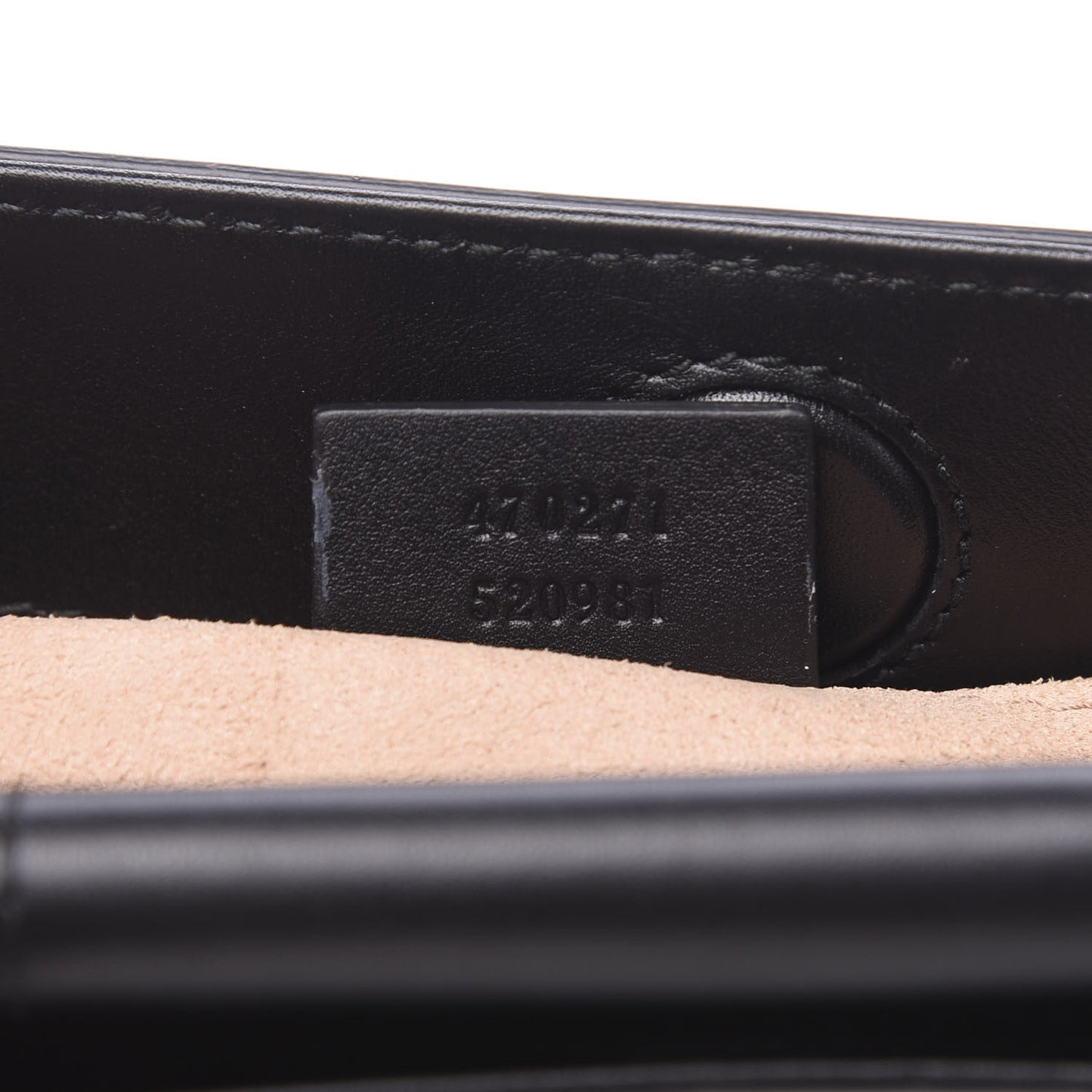 Nappa Bamboo Web Mini Nymphaea Top Handle Bag Black