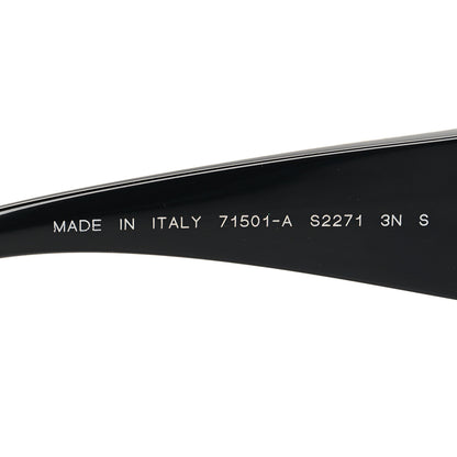 Chanel Acetate Pearl CC Square Sunglasses 71501-A Black 6 of 6