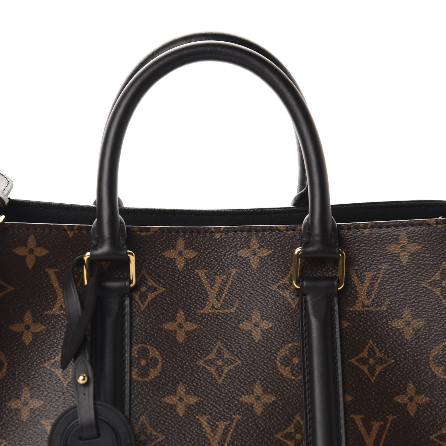 Louis Vuitton Monogram Soufflot MM Black 10 of 10